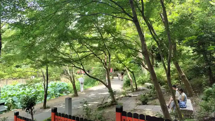 御髪神社の景色