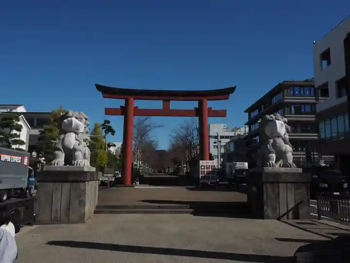 鶴岡八幡宮の鳥居