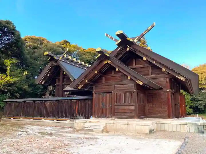 松江護國神社の本殿・本堂