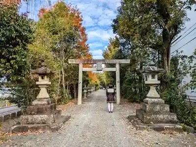 松原神社の鳥居