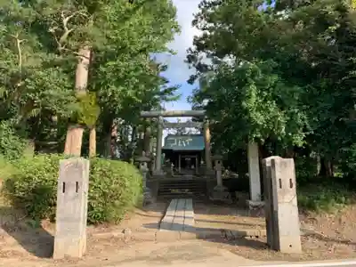 横田神社の鳥居
