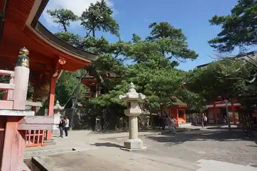 日御碕神社の庭園