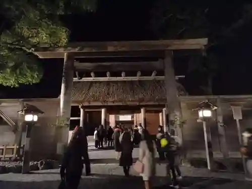 伊勢神宮内宮（皇大神宮）の鳥居