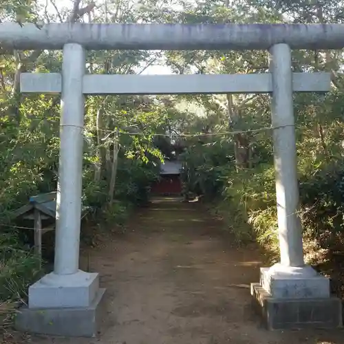 降之神社の鳥居