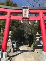 大稲荷神社の鳥居