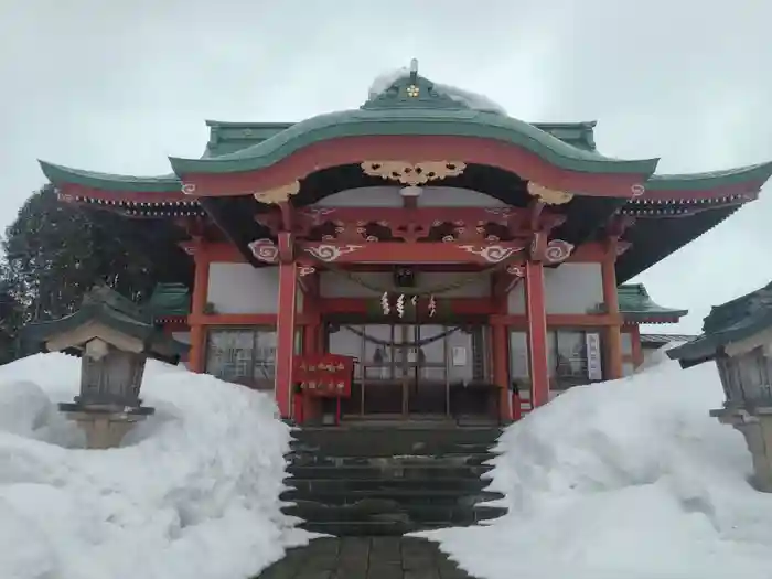 栗山天満宮の本殿