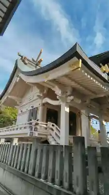 岡山神社の本殿・本堂
