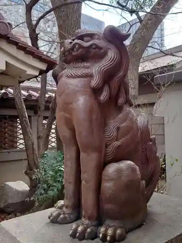 坐摩神社の狛犬