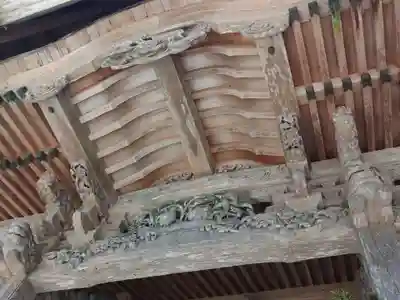 白山中居神社の芸術