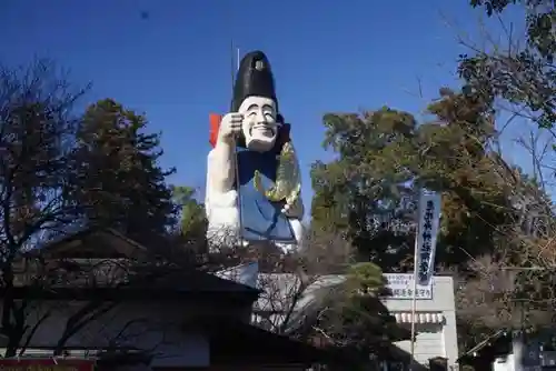 大前神社の像