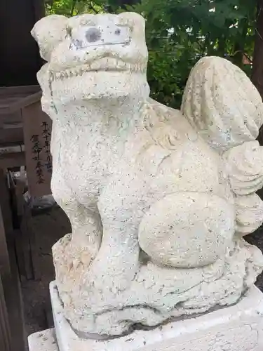 賀茂神社の狛犬