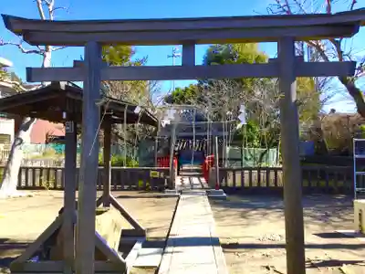 山王厳島神社の鳥居