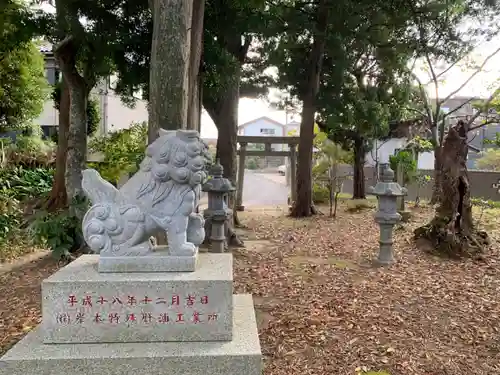 東町神社の狛犬