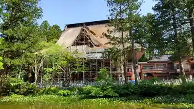 出羽神社(出羽三山神社)~三神合祭殿~の本殿・本堂