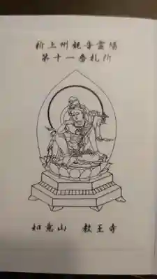 教王寺の御朱印