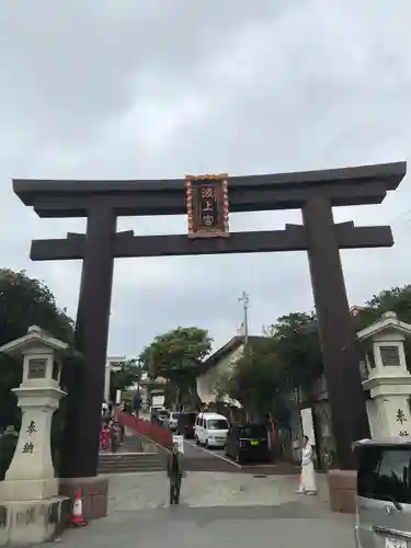 波上宮の鳥居