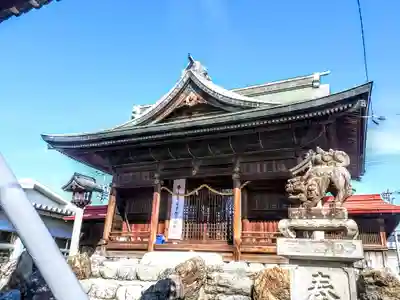 八幡社の本殿・本堂