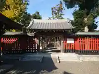 八幡神社の山門・神門