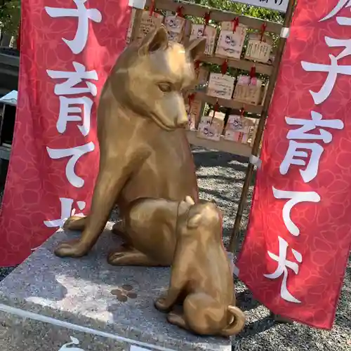 琴崎八幡宮の狛犬