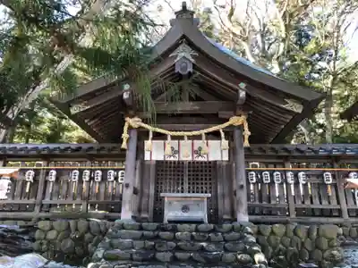 諏訪大社上社前宮の本殿・本堂