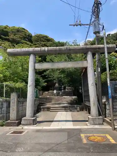 甘縄神明神社（甘縄神明宮）の鳥居