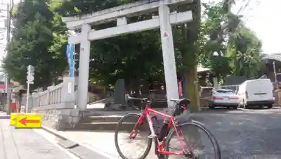 滝野川八幡神社の鳥居