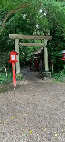 鷲宮神社の鳥居