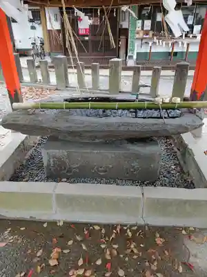 導きの神大牟田熊野神社の手水舎