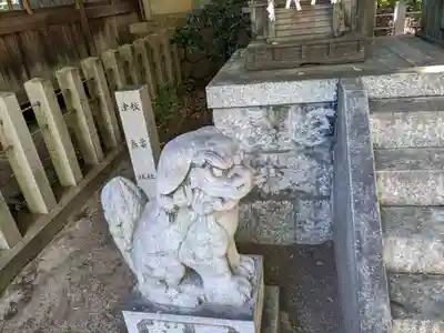 八幡社(柏井町)の狛犬