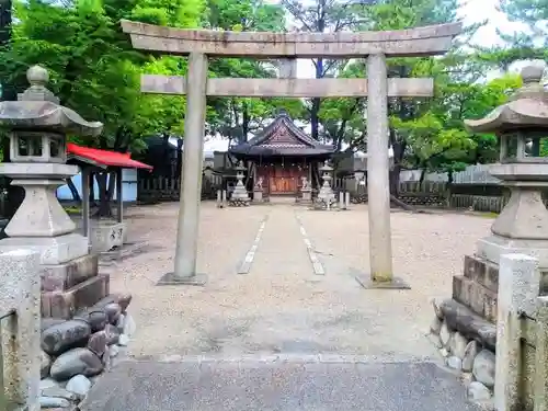 八幡社（北犬山八幡社）の鳥居