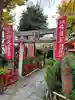 吉原弁財天本宮(吉原神社奥宮)の鳥居