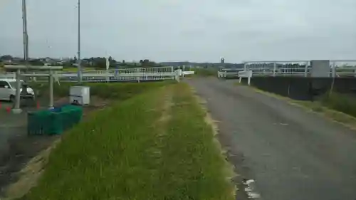 神社(名称不明)の周辺