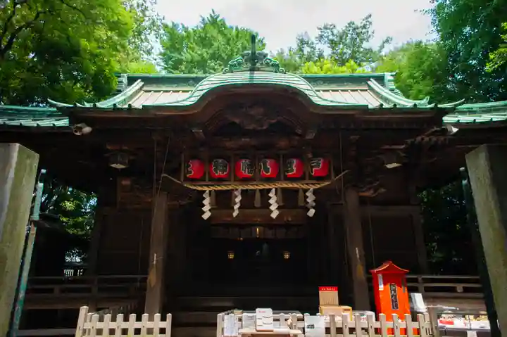 戸越八幡神社の本殿・本堂