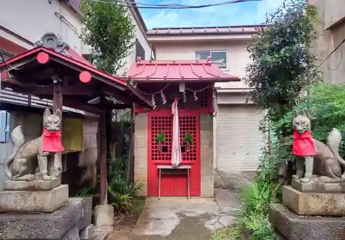 福田稲荷神社の狛犬