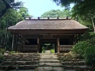 東大寺別院阿弥陀寺の山門・神門