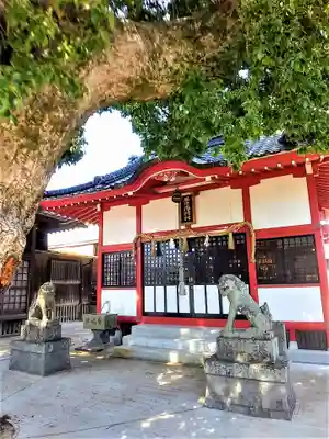 粟嶋神社・八坂神社の本殿・本堂
