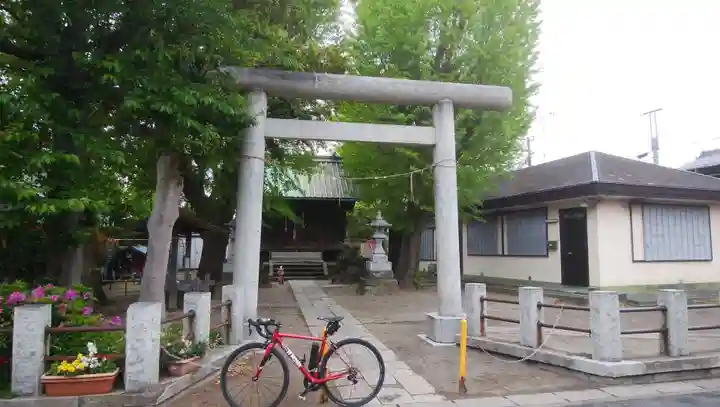 本塩豊受神社の鳥居