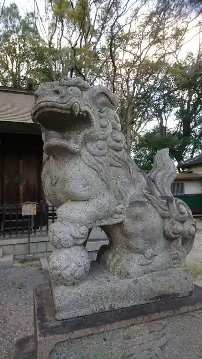 神明社(桜神明社)の狛犬