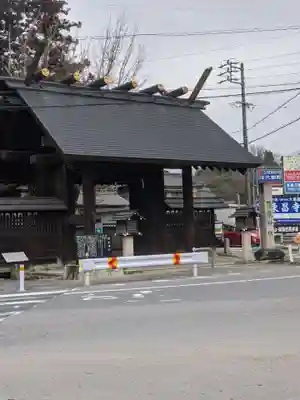 猿投神社の山門・神門