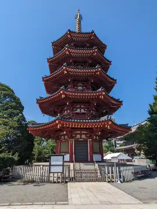 川崎大師(平間寺)の塔