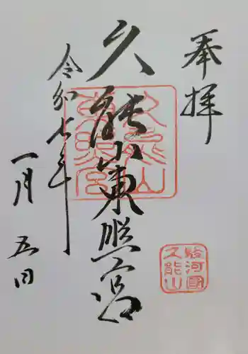 久能山東照宮(静岡県)