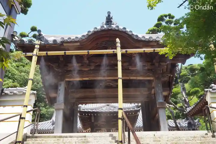 福祥寺(須磨寺)の山門・神門