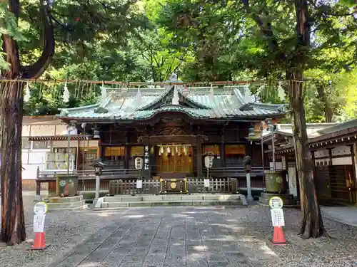 調神社の本殿