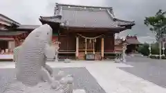 栗橋八坂神社の狛犬