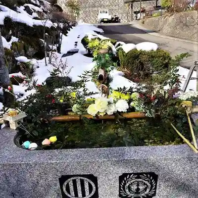 陽林寺の手水舎