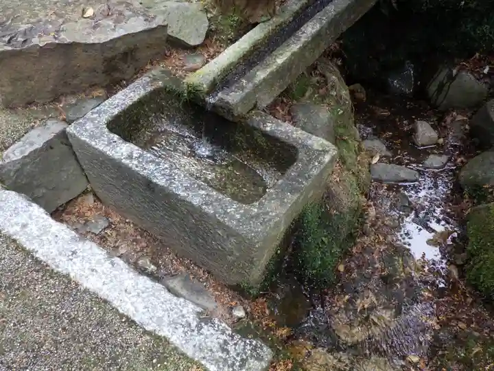 大田神社(賀茂別雷神社境外摂社)の手水舎