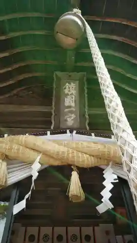 西寒多神社の本殿