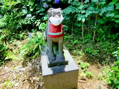 王子稲荷神社の狛犬