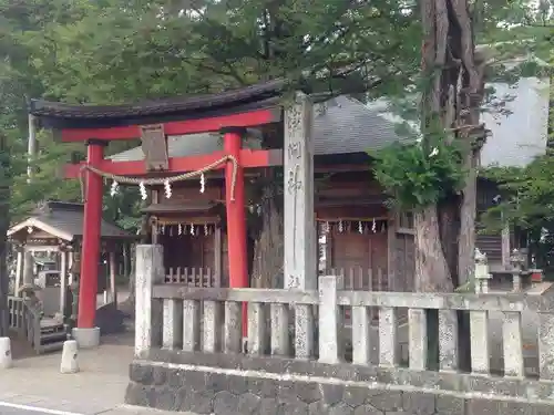 淺間神社（忍野八海）の鳥居