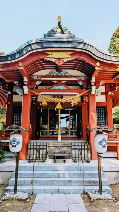 柏諏訪神社の本殿・本堂
